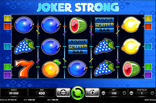 Hrací automat Joker strong úvodní obrázek